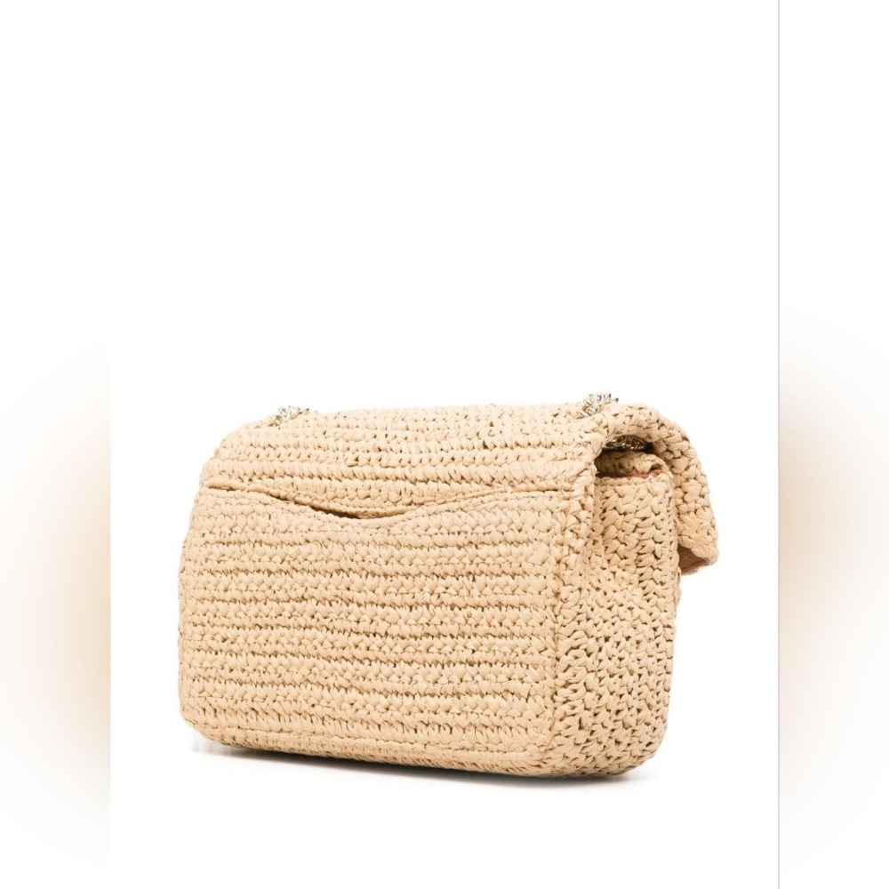 SANDRO Yza woven shoulder bag - Picture 6 of 9